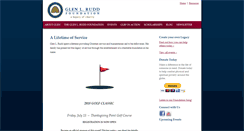 Desktop Screenshot of glenlrudd.org